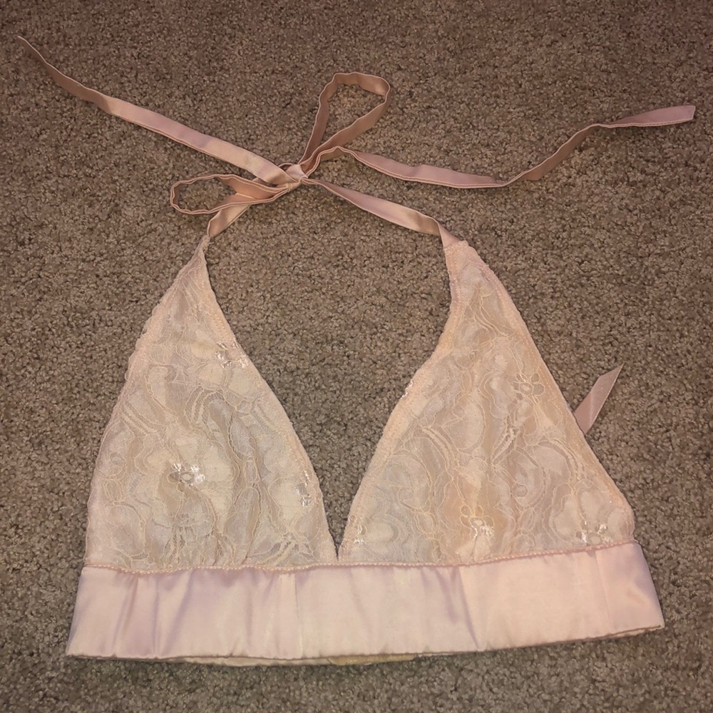 Boutique Silk & Lace Bralette